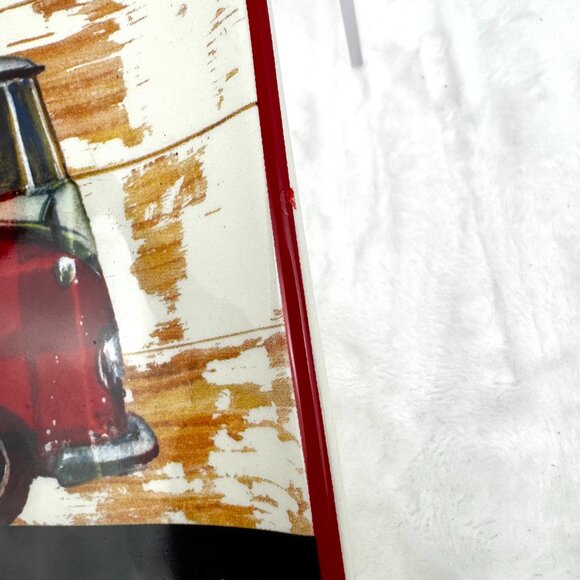 2 Geoffrey Allen 2014 Sleigh Bell 8.5" Square Plates by Certified Internat READ - Picture 11 of 12